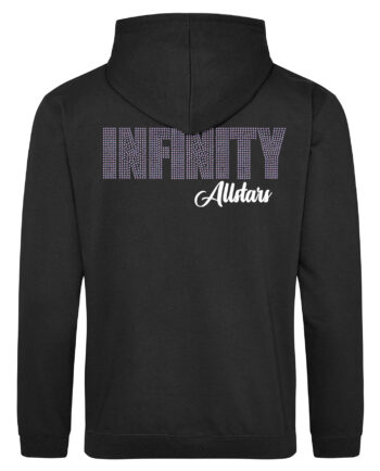 Infinity Allstars AB Rhinestone Zipped Hoodie