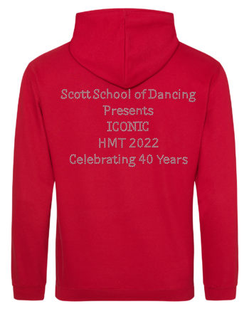 Scott School Of Dancing Iconic Show Zipped Hoodie