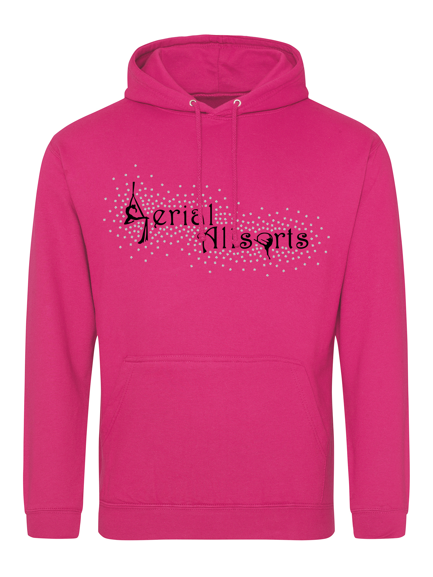 Aerial Allsorts Plymouth Rhinestone Pullover Hoodie