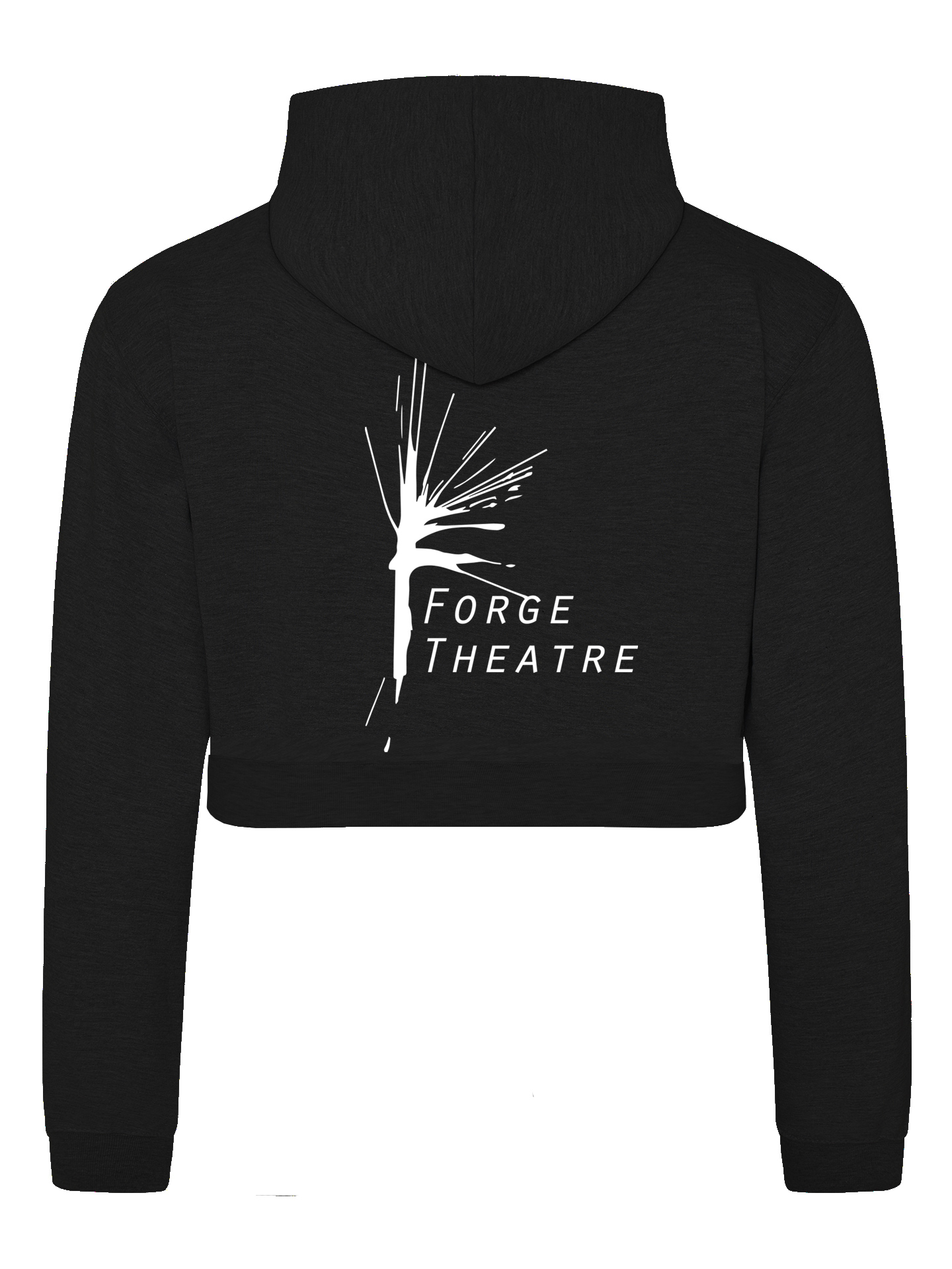 Forge Theatre Cropped Pullover Hoodie