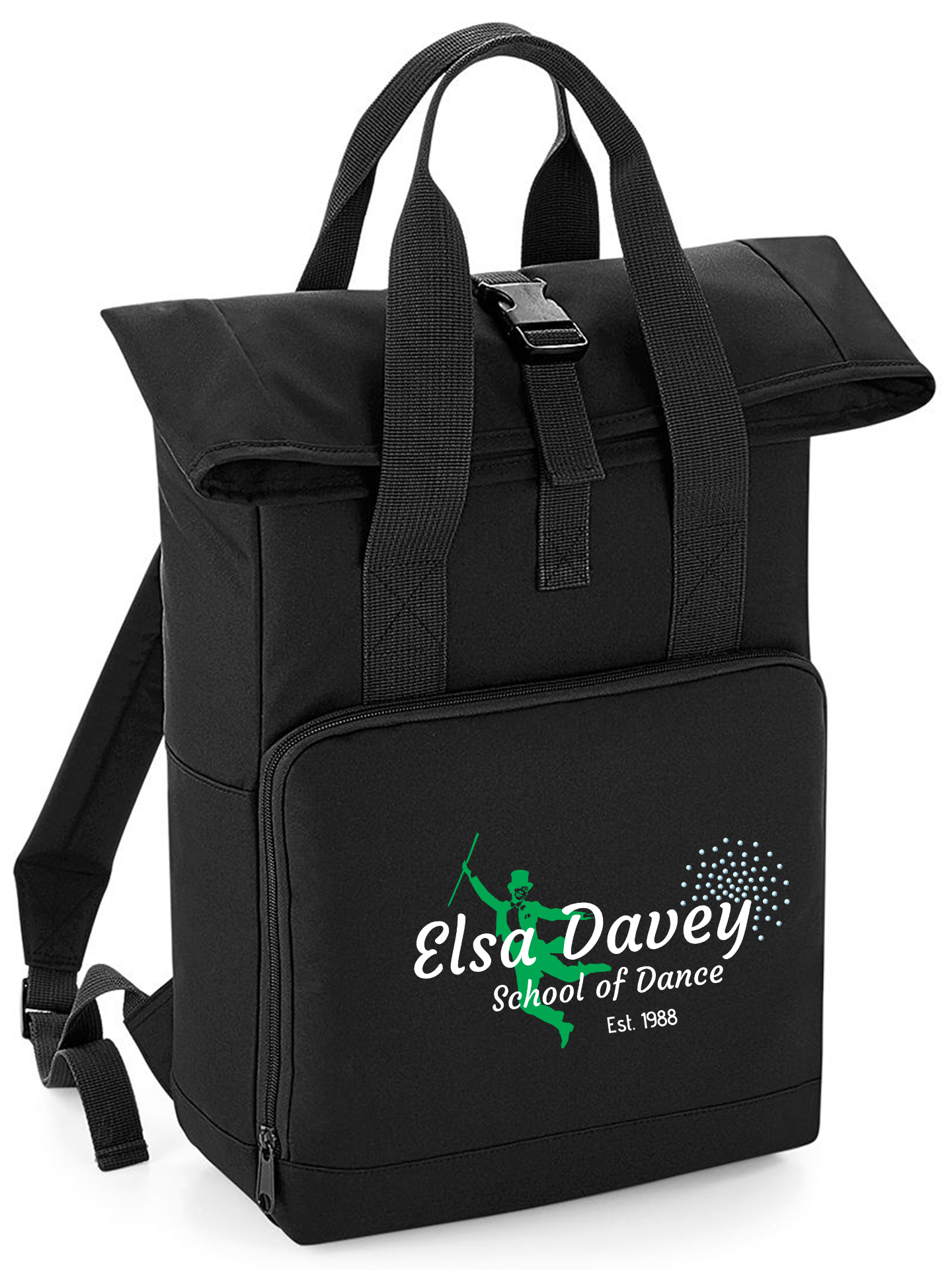 Elsa Davey School of Dance Roll Top Backpack