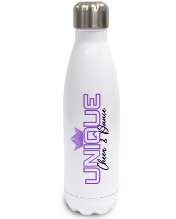 Unique Cheer And Dance White Water Bottle