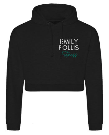 Emily Follis Fitness Cropped Hoodie