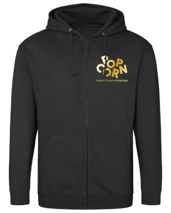 Popcorn Theatre Zipped Hoodie