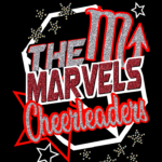 The Marvels Cheerleading logo
