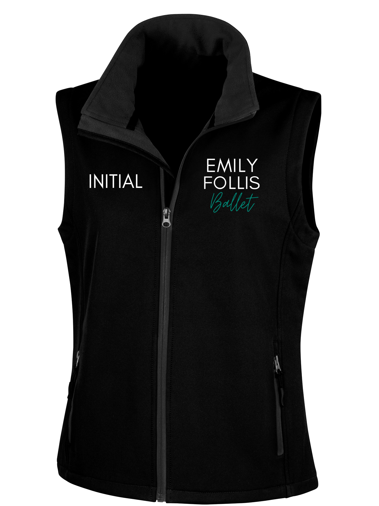 Emily Follis Ballet Soft Shell Ladies Fitted Bodywarmer