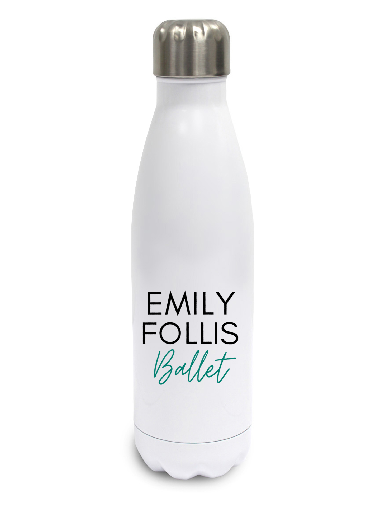 Emily Follis Ballet Tall White Water Bottle