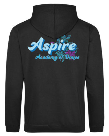 Aspire Academy Of Dance Rhinestone Zipped Hoodie