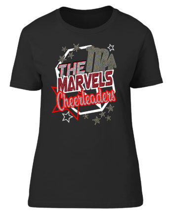 The Marvels Cheerleading Fitted T-Shirt