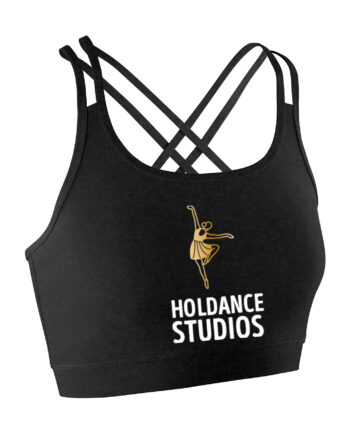 Holdance Studios Back Detail Lycra Crop Top