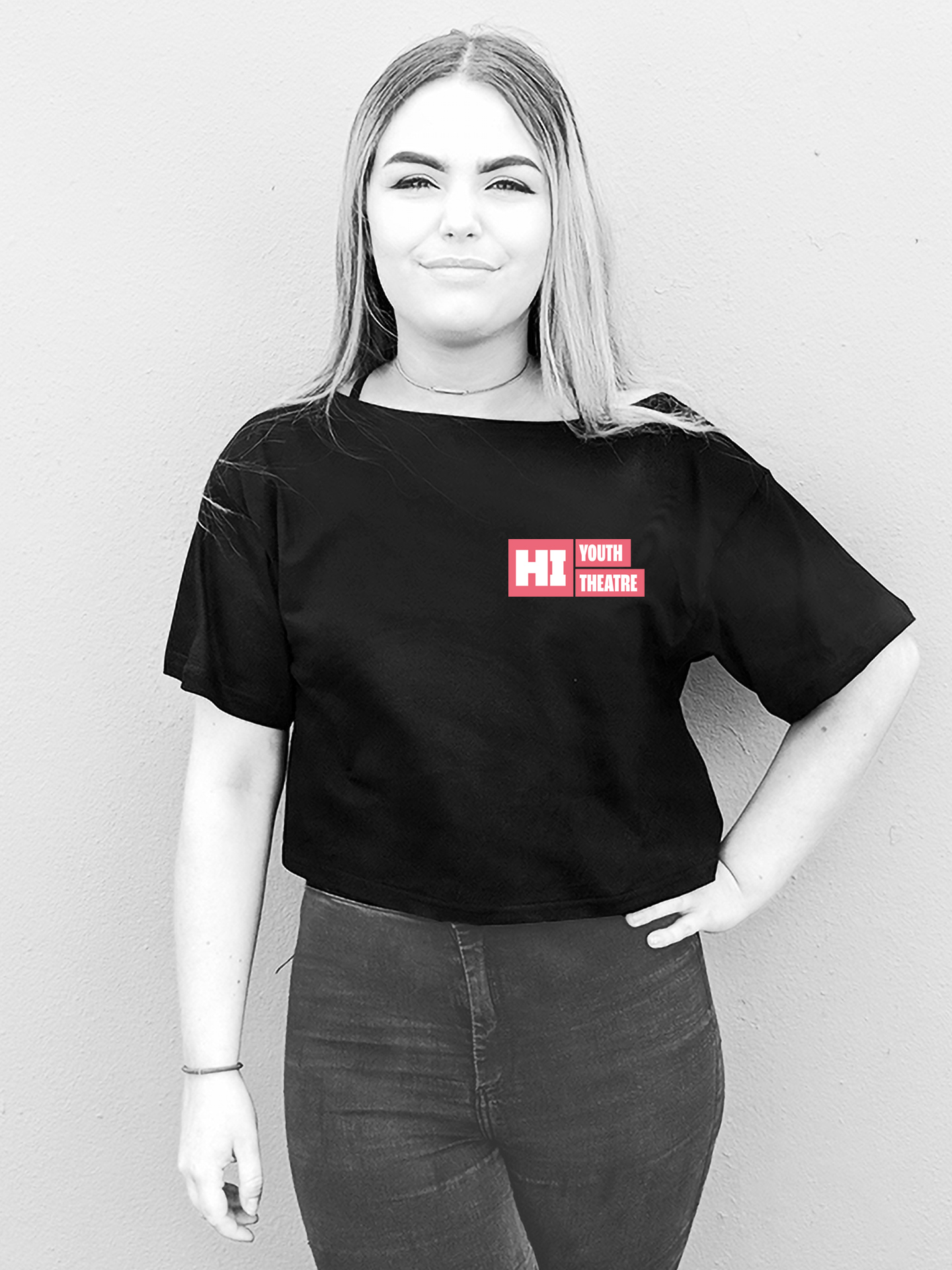 Hazlitt Institute Youth Theatre Boxy Crop T-Shirt