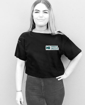 Hazlitt Institute Performing Arts Boxy Crop T-Shirt
