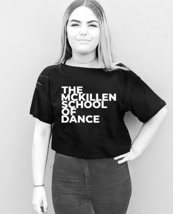 The McKillen School Of Dance Boxy Crop T-Shirt