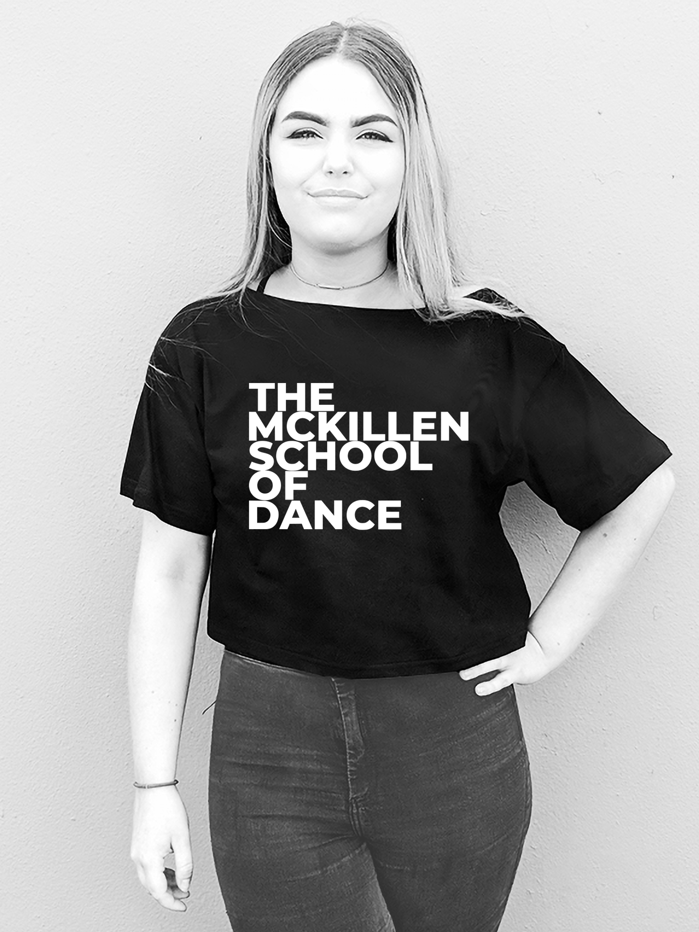 The McKillen School Of Dance Boxy Crop T-Shirt