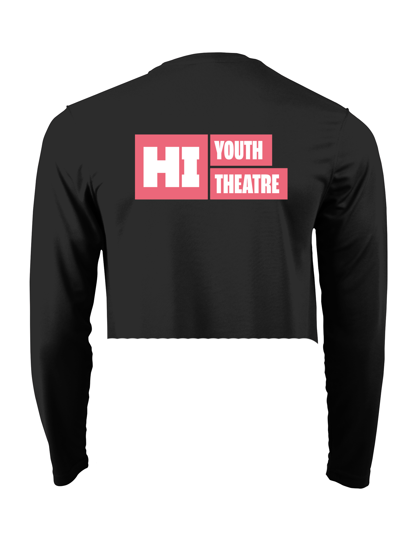 Hazlitt Institute Youth Theatre Cropped Long Sleeved T-Shirt - Image 2