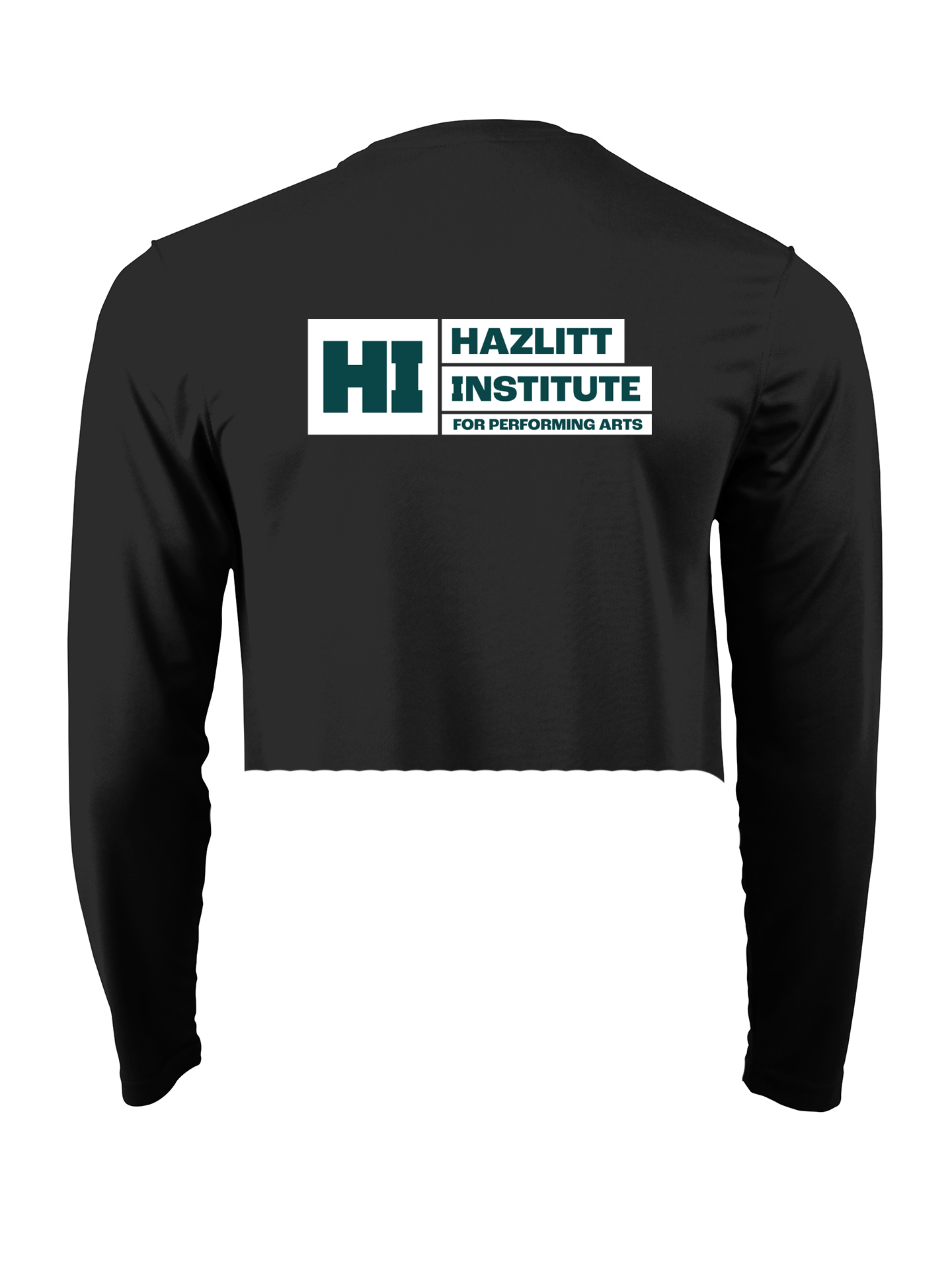 Hazlitt Institute Performing Arts Cropped Long Sleeved T-Shirt - Image 2