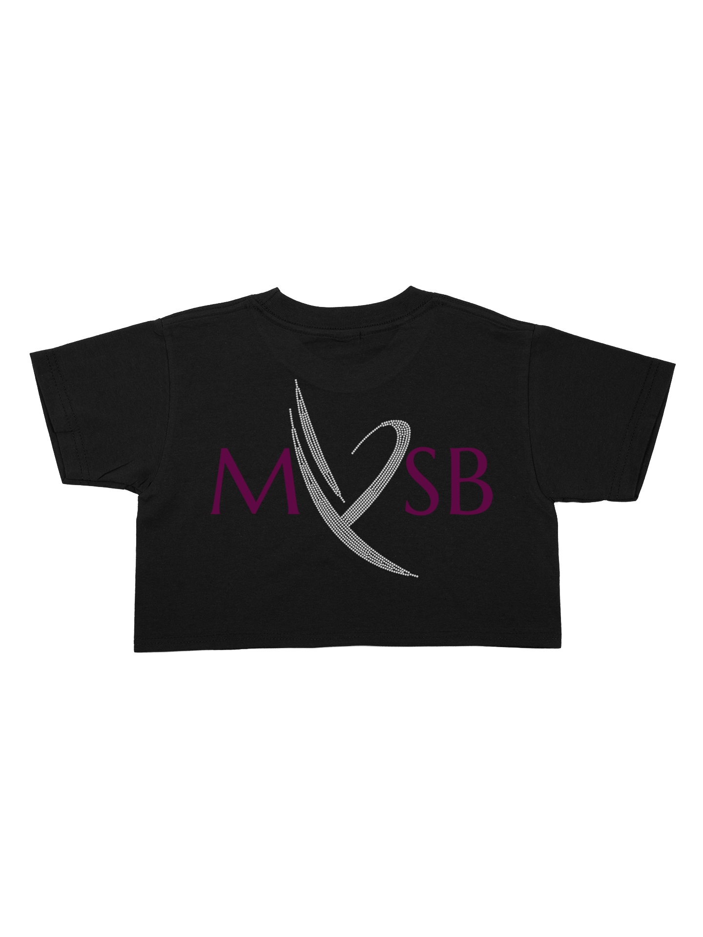 Miss Victoria School Of Ballet Crop T-Shirt - Image 2