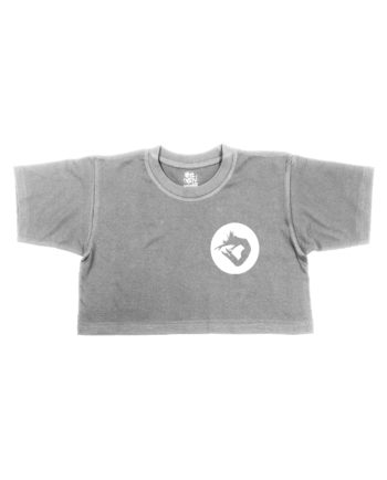 Euphoria Dance Grey Crop T-Shirt