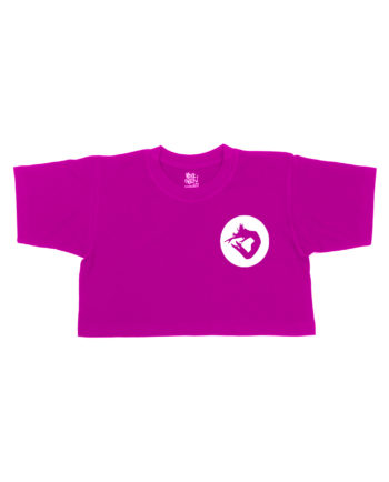 Euphoria Dance Crop Pink T-Shirt