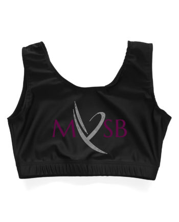 Miss Victoria School Of Ballet Lycra Crop Top