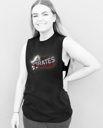 Pirates Cheer & Dance Open Side Vest