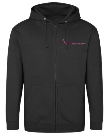 Miss Victoria School Of Ballet Zipped Hoodie