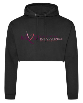 Miss Victoria School Of Ballet Cropped Hoodie