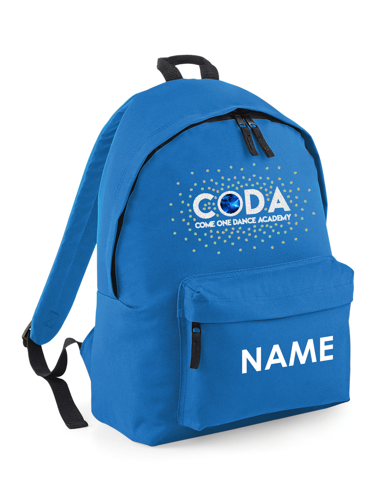 Come One Dance Academy Glitter And Rhinestone Rucksack - Image 2