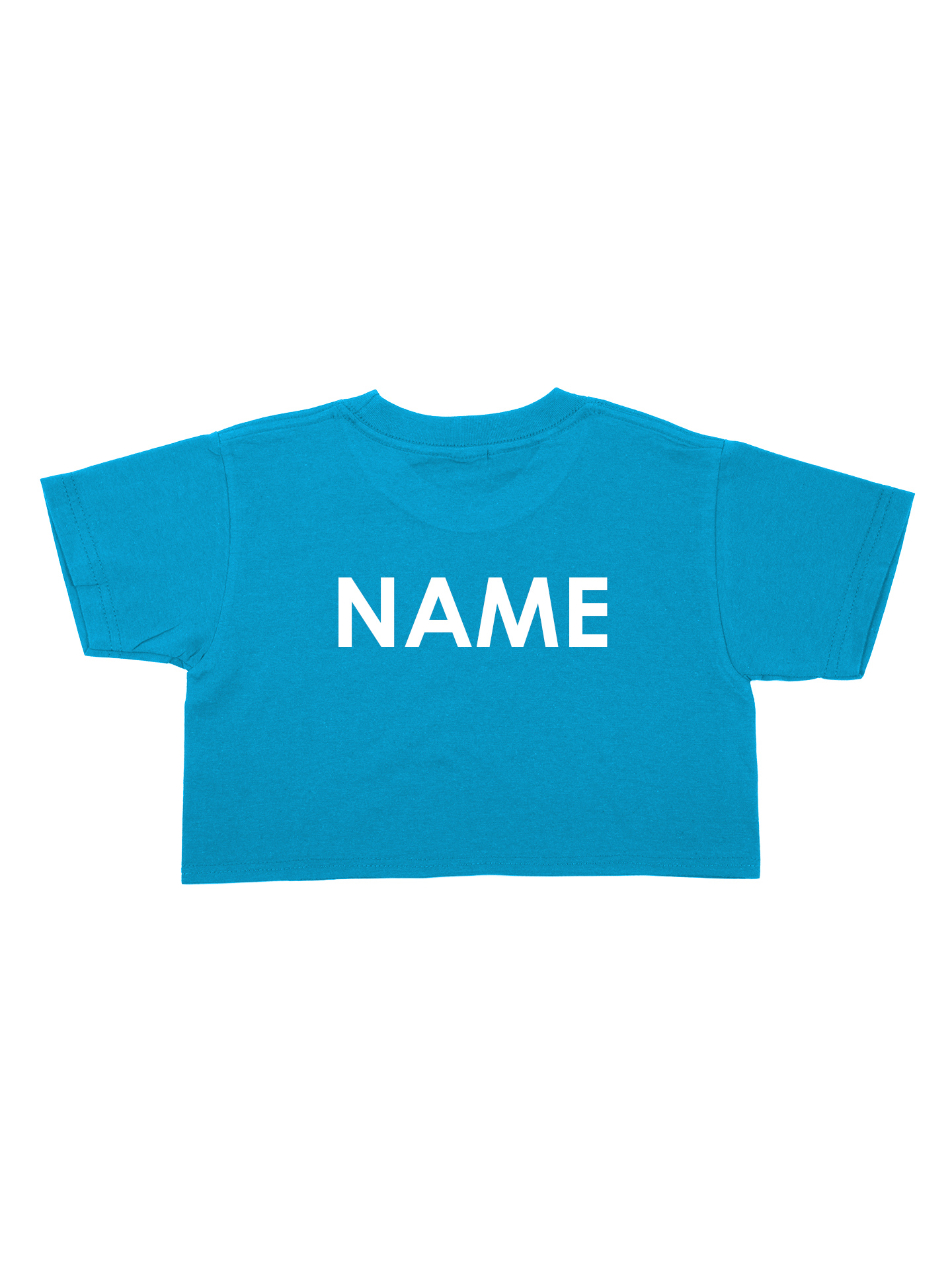 Come One Dance Academy Glitter and Rhinestone Cropped T-Shirt - Image 2