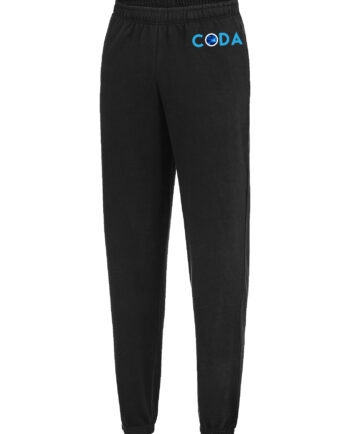 Come One Dance Academy Plain Print Cuffed Joggers