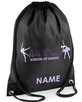 Ami Piper School of Dance Drawstring Gym Bag