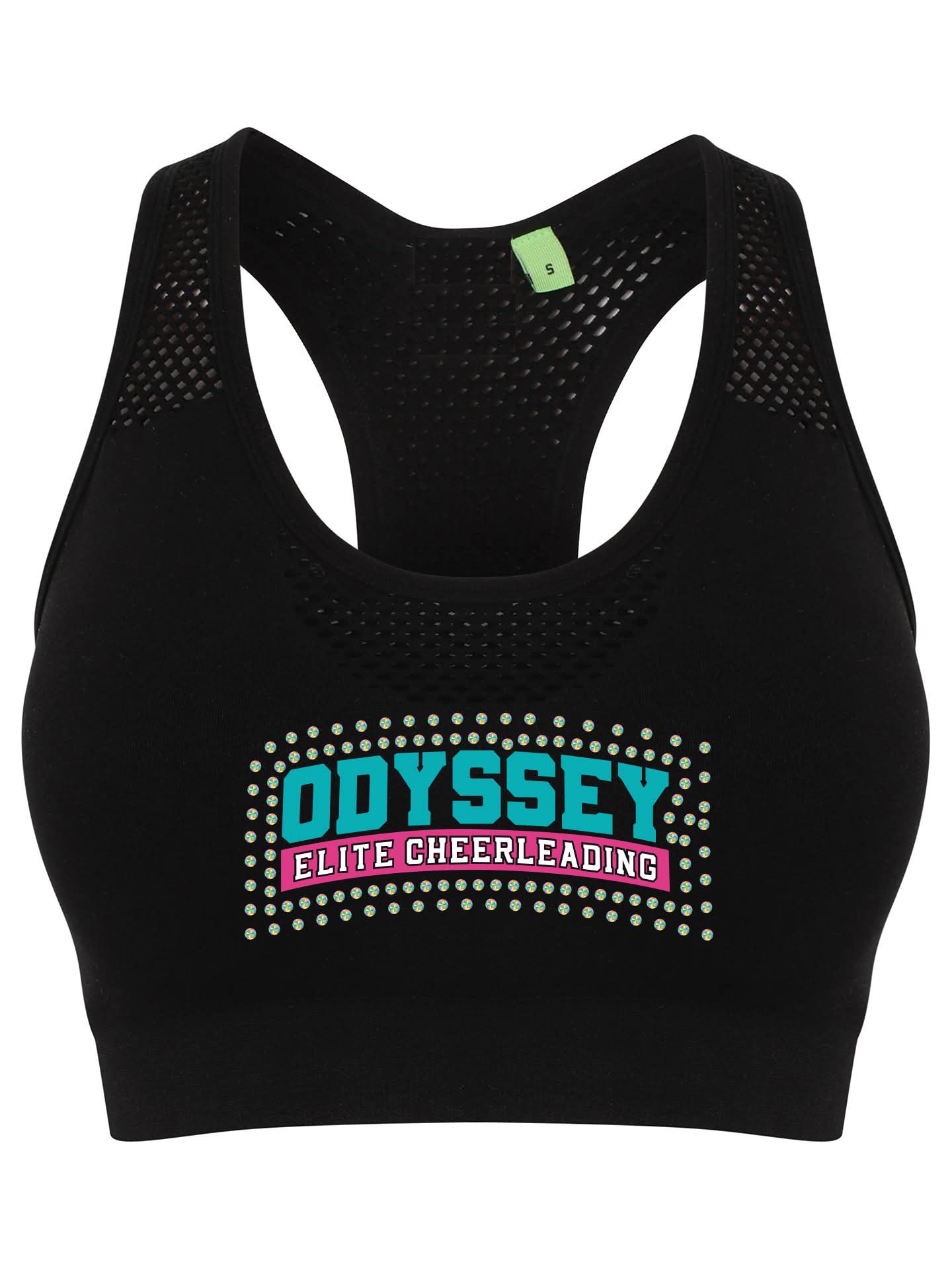 Odyssey Elite Cheerleading Seamless Sports Bra
