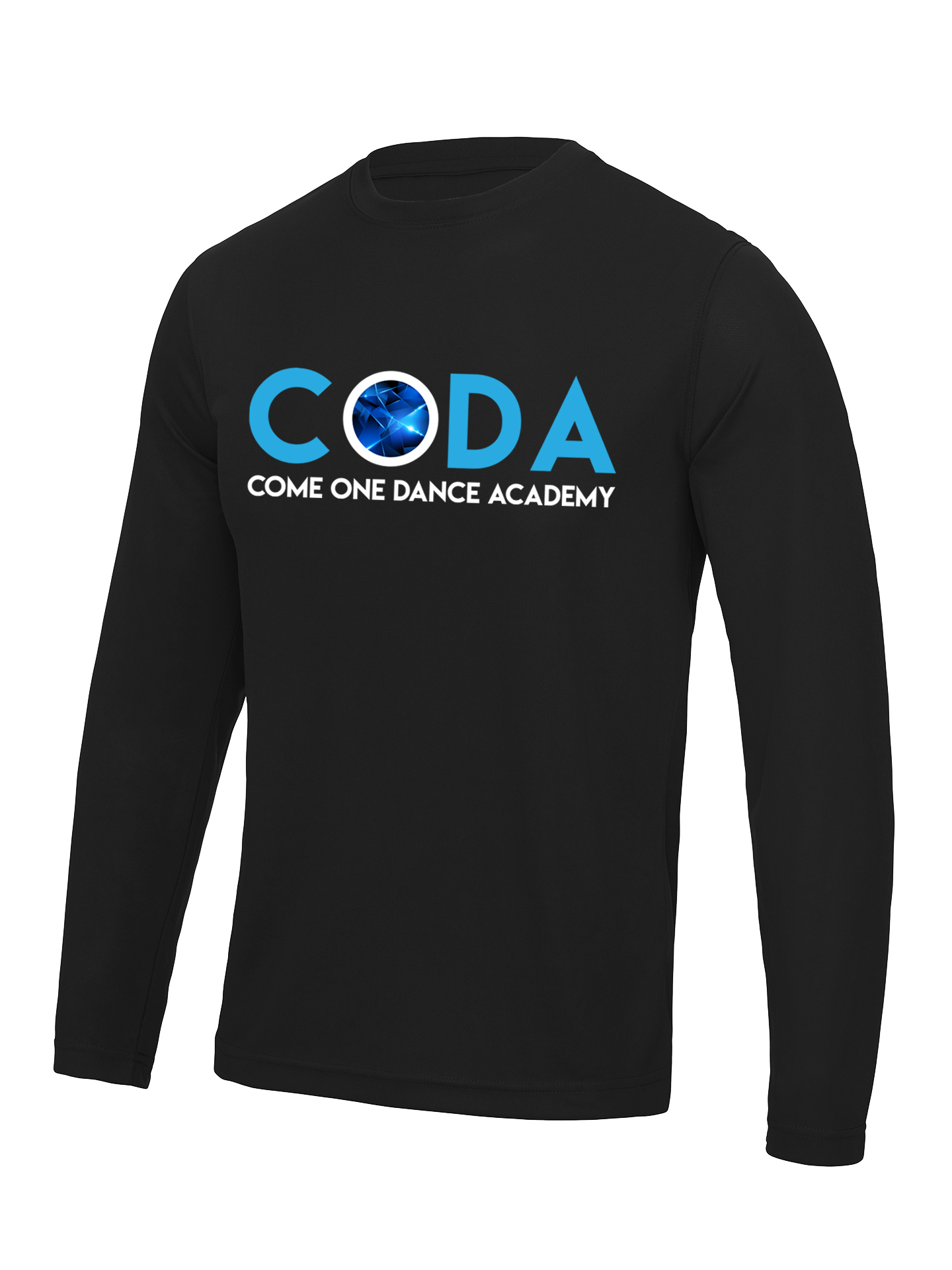 Come One Dance Academy Plain Print Long Sleeved T-Shirt