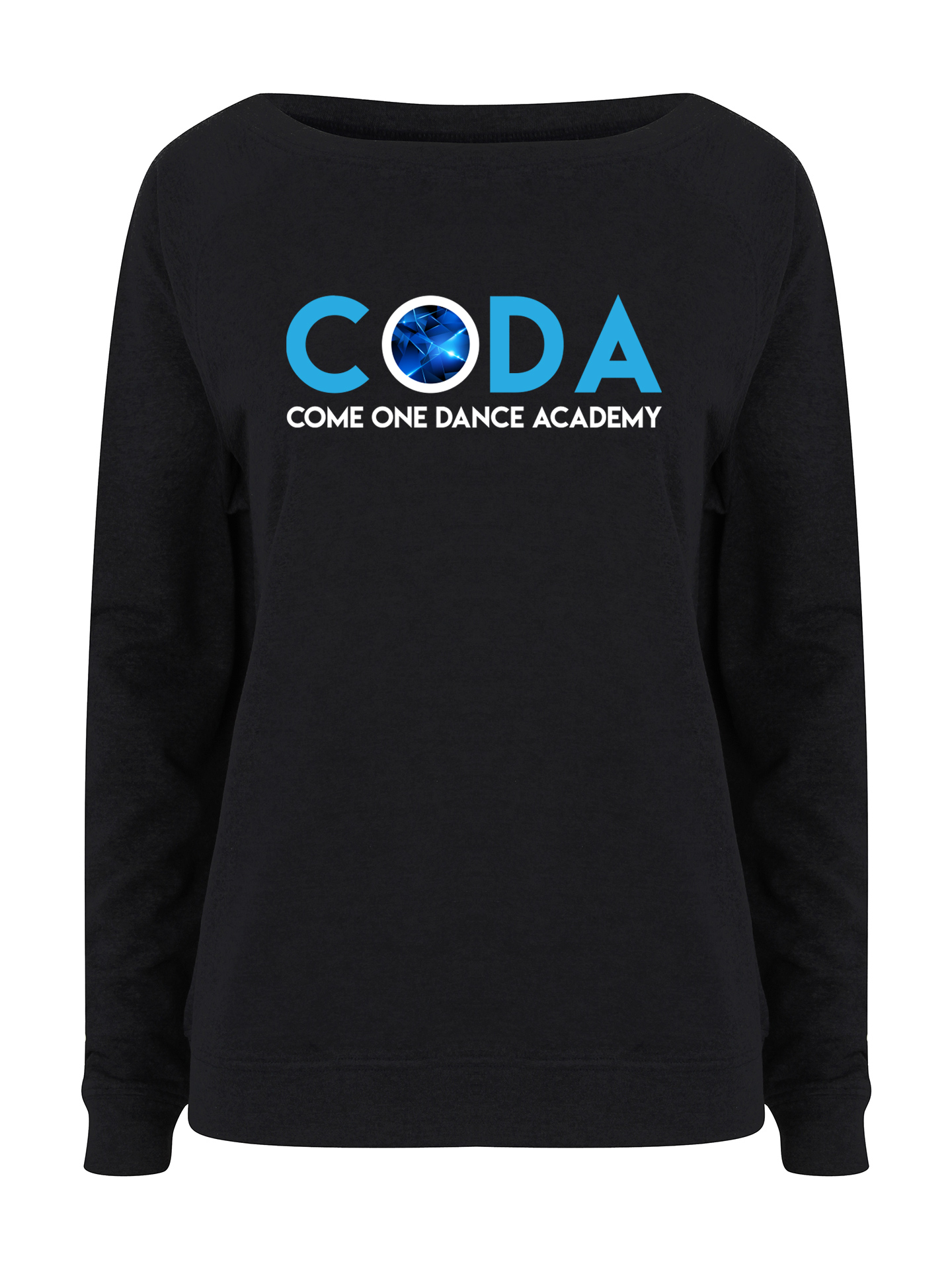 Come One Dance Academy Plain Print Slouch Sweatshirt - Image 3