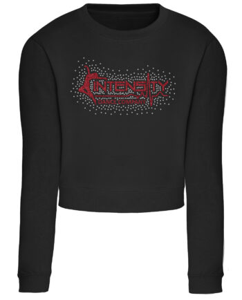 Intensity Dance Company Rhinestone Cropped Sweatshirt