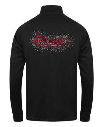 Intensity Dance Company Rhinestone Zip Tracksuit Top