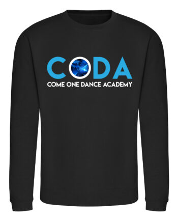 Come One Dance Academy Plain Print Sweatshirt