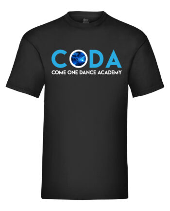 Come One Dance Academy Plain Print T-Shirt