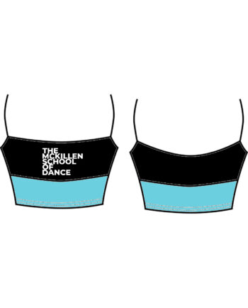 The McKillen School of Dance Custom Lycra Crop Top - Style 1 - **CUSTOM LYCRA 6-8 WEEK LEAD TIME**