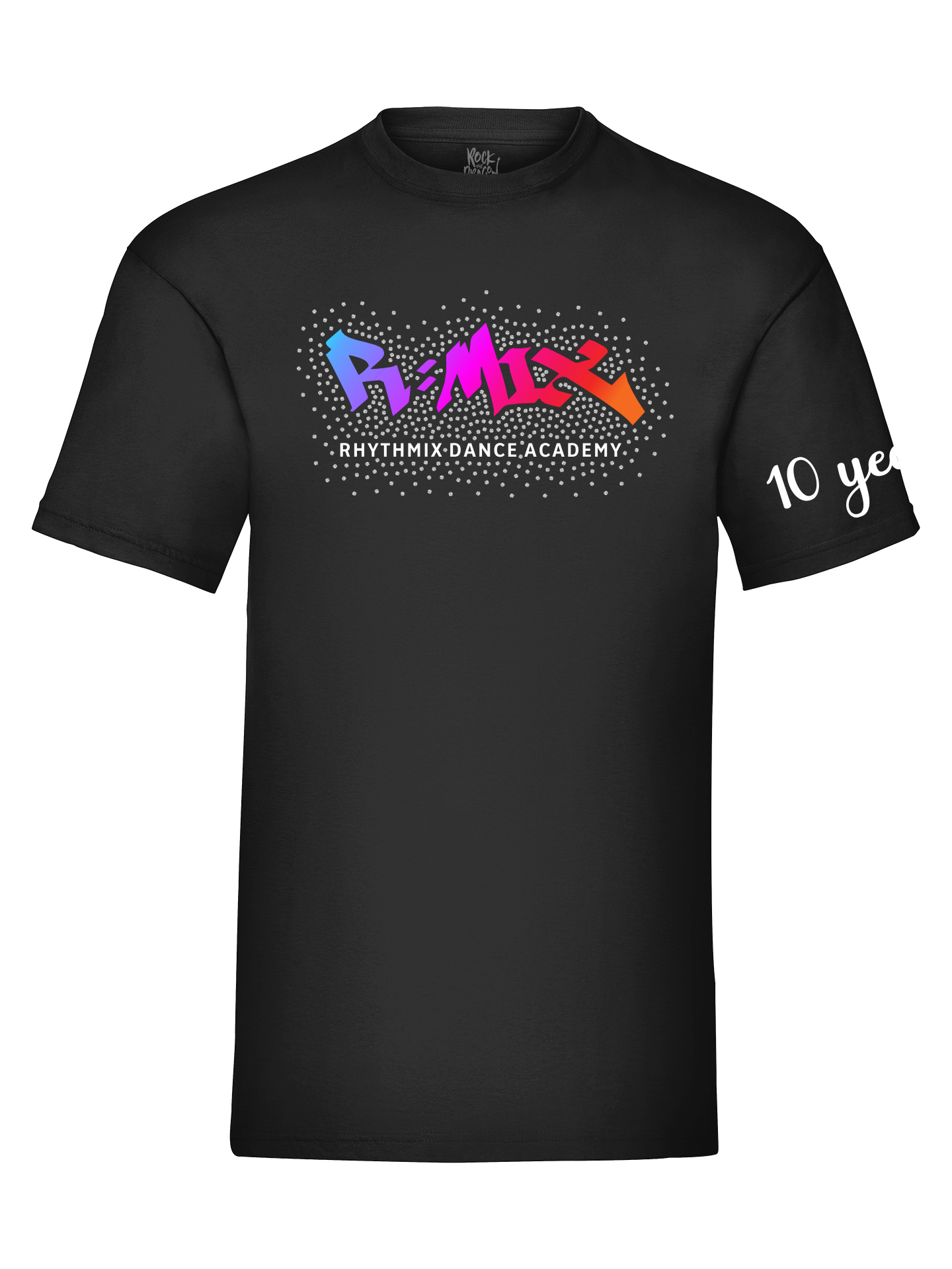 Rhythmix Dance Academy 10 YEAR Rhinestone T-Shirt
