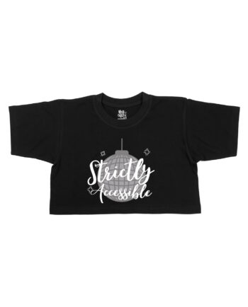 Hazlitt Institute Strictly Accessible Cropped T-Shirt