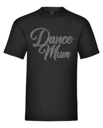 Carly Lewis School Of Dance Dance Mum Rhinestone T-Shirt