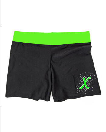 Caterham Allstars Cheerleading Extreme Lycra Shorts**CUSTOM LYCRA 6-8 WEEK LEAD TIME**