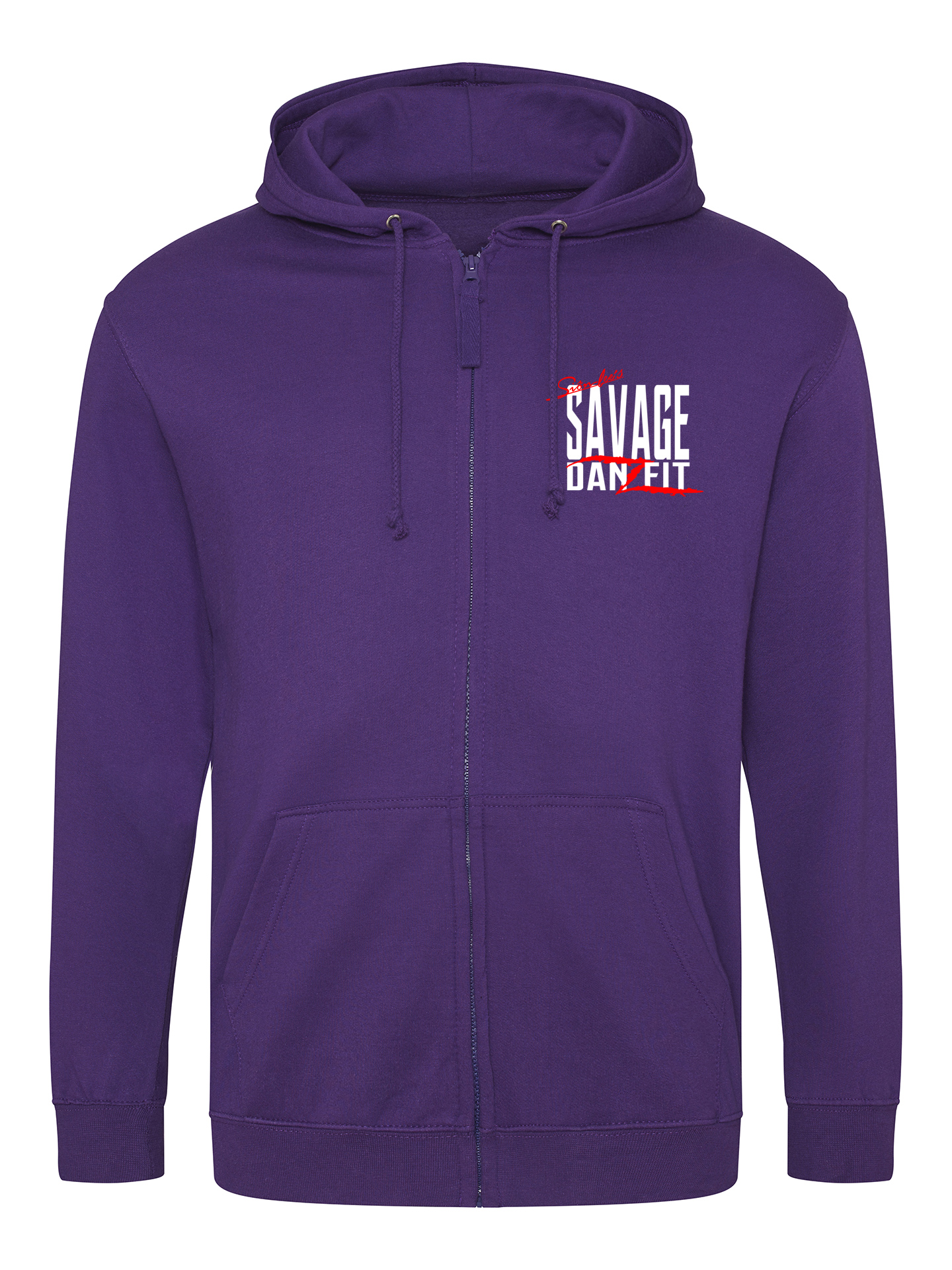 Savage Danzfit Multi Rhinestone Zipped Hoodie - Image 9