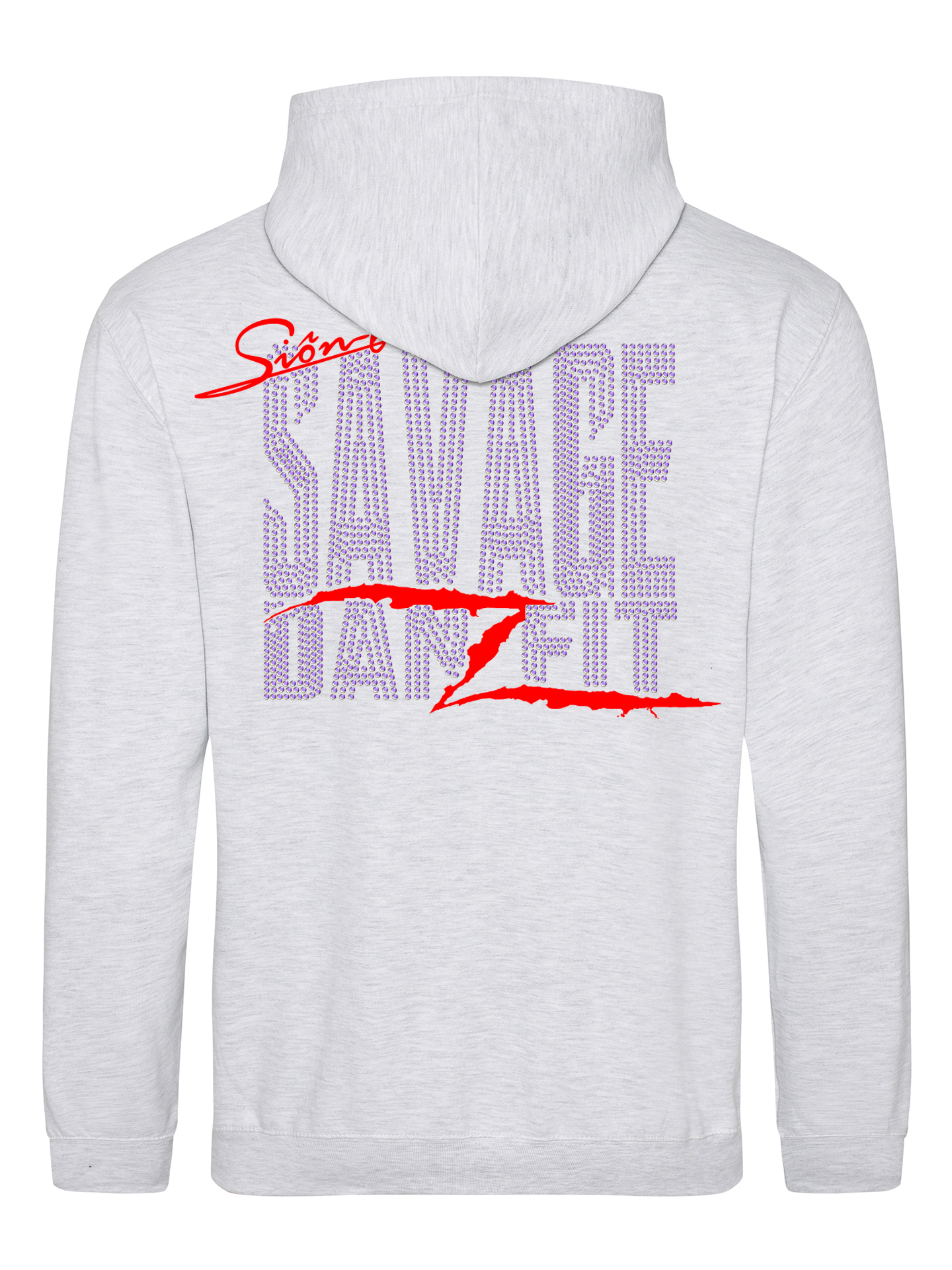 Savage Danzfit Multi Rhinestone Pullover Hoodie - Image 3