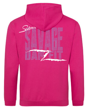 Savage Danzfit Multi Rhinestone Pullover Hoodie
