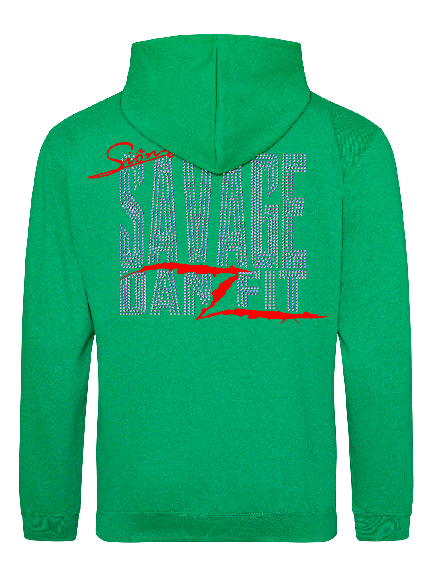 Savage Danzfit Multi Rhinestone Pullover Hoodie - Image 5