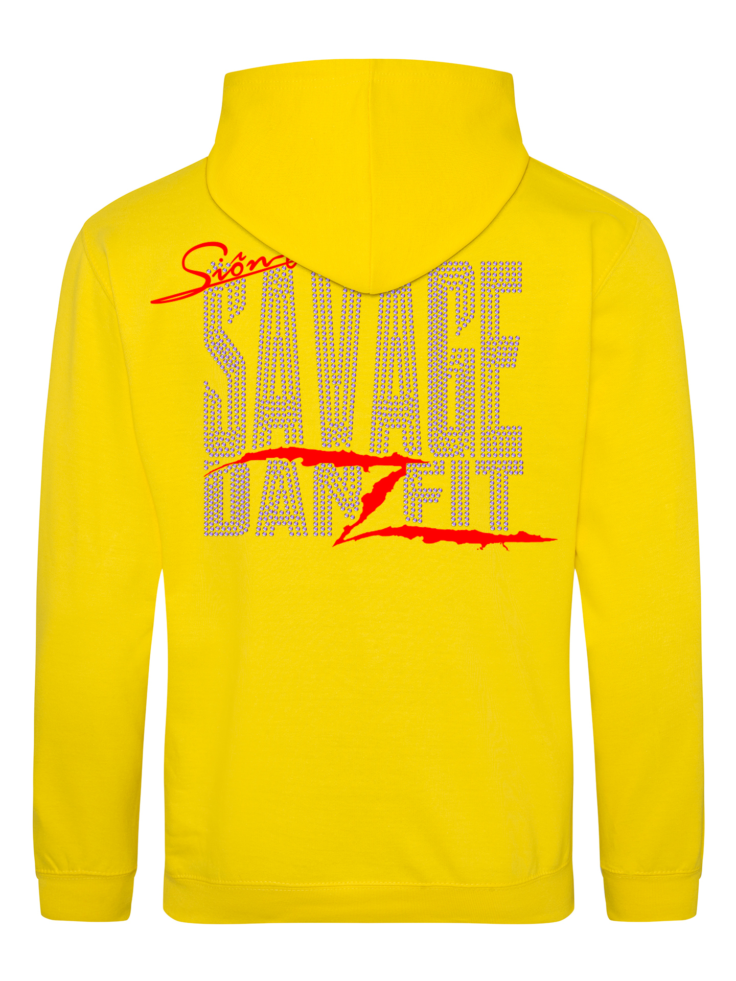 Savage Danzfit Multi Rhinestone Pullover Hoodie - Image 11
