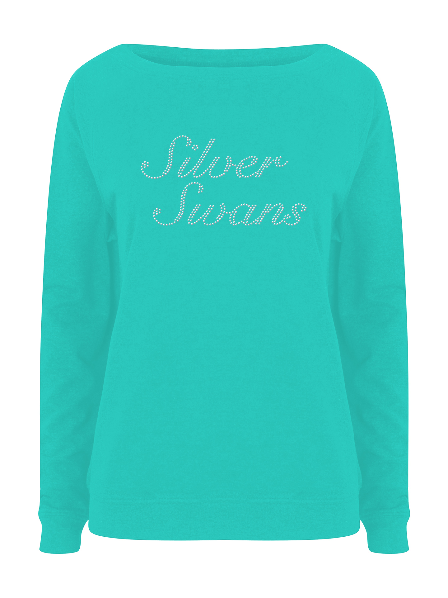 Janet Lomas School Of Dancing Silver Swans Coloured Slouch Sweatshirt - Image 6
