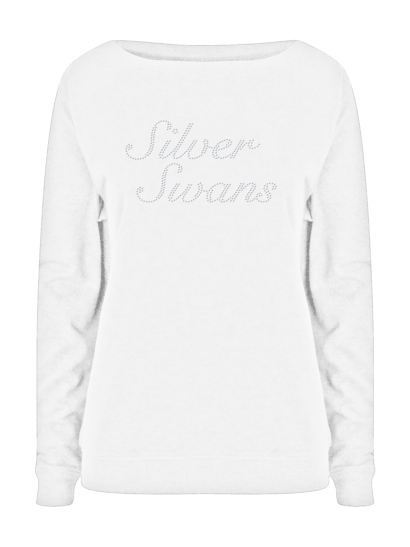 Janet Lomas School Of Dancing Silver Swans Coloured Slouch Sweatshirt - Image 3
